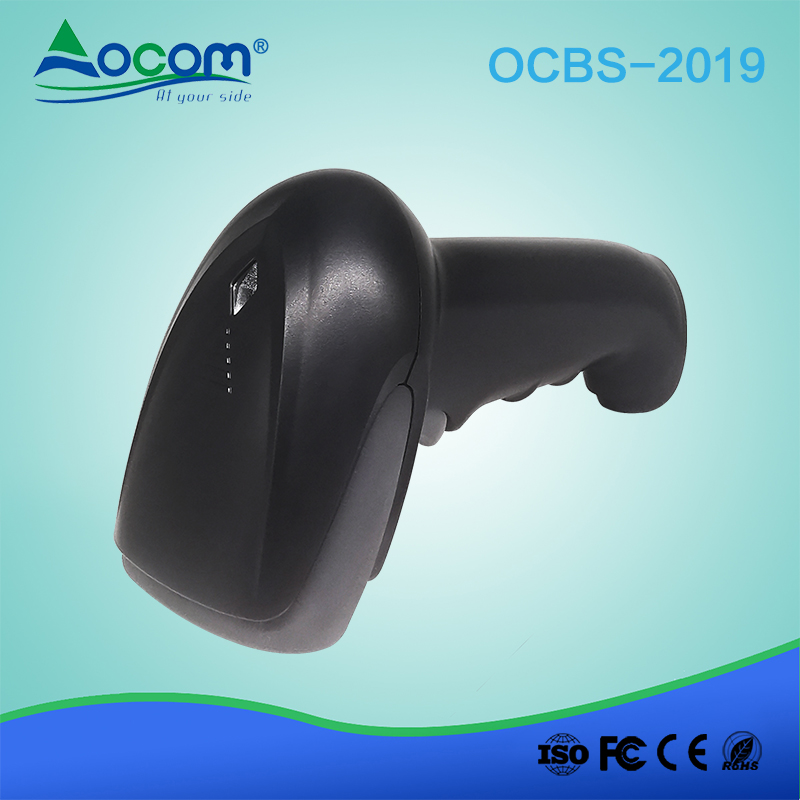OCBS-2019 Cheap 4mil rs232 usb handheld pos qr code barcode scanner