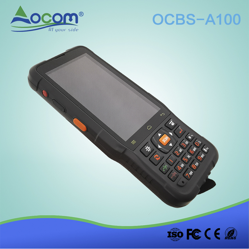 OCBS-A100 Android 7.0 4G 2 sim card slot pda mobile phone