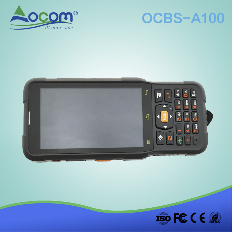 OCBS-A100 Android 7.0 καταγραφή qr αναγνώστης κώδικα rfid χειρός συλλέκτης δεδομένων