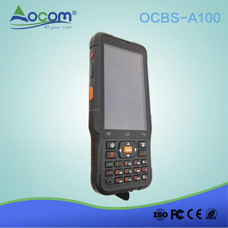 OCBS-A100 Σκληρός απομακρυσμένος απομακρυσμένος απομακρυσμένος ανιχνευτής γραμμωτού κώδικα Android