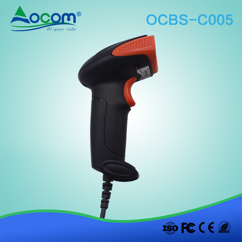 OCBS-C005 Scanner de código de barras de mão CCD de alta velocidade