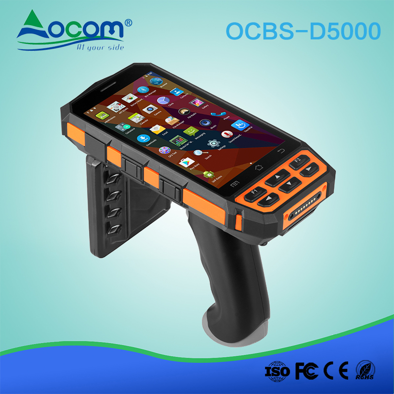 OCBS-D5000 Rugged Industrial PDA barcode scanner Handheld Android Device