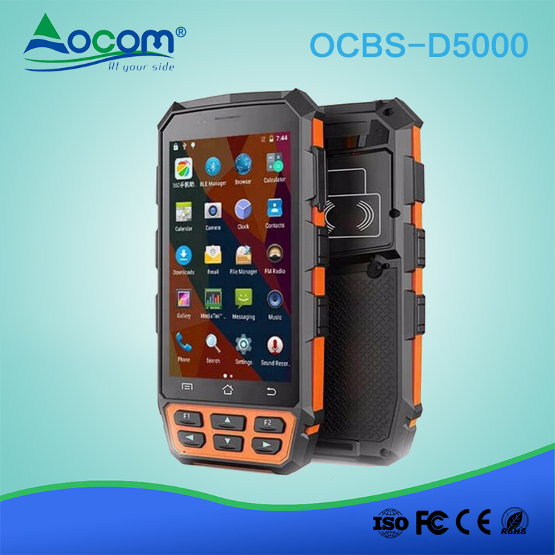 OCBS-D5000 Rugged Industrial PDA barcode scanner Handheld Android Device