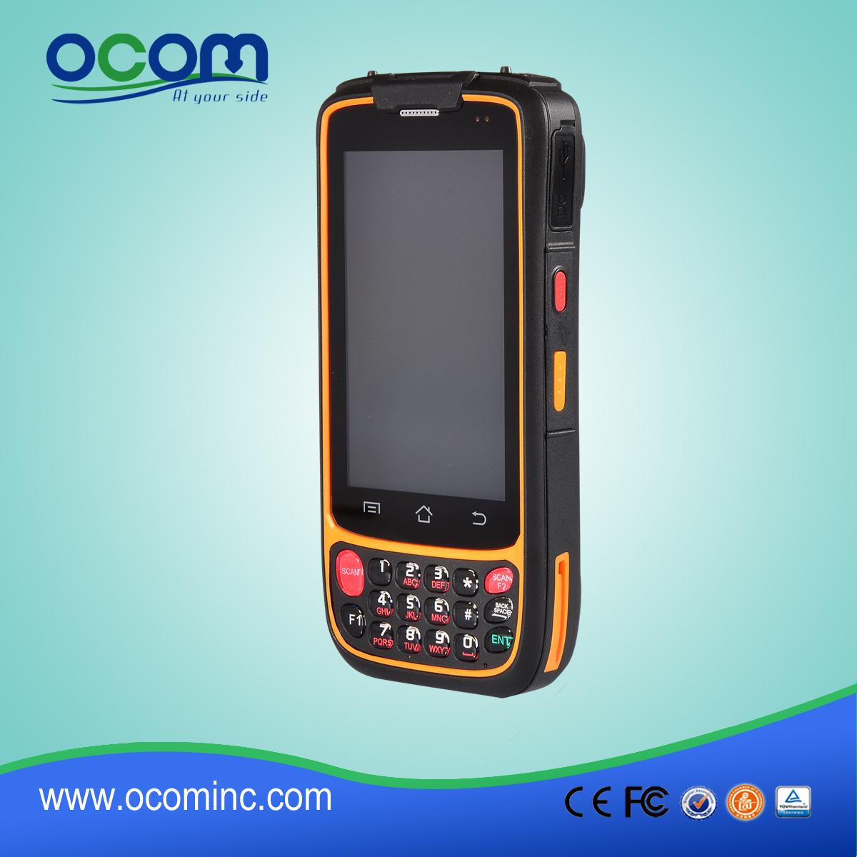 OCBS-D7000 ---中国工厂生产的屏幕手持PDA的android