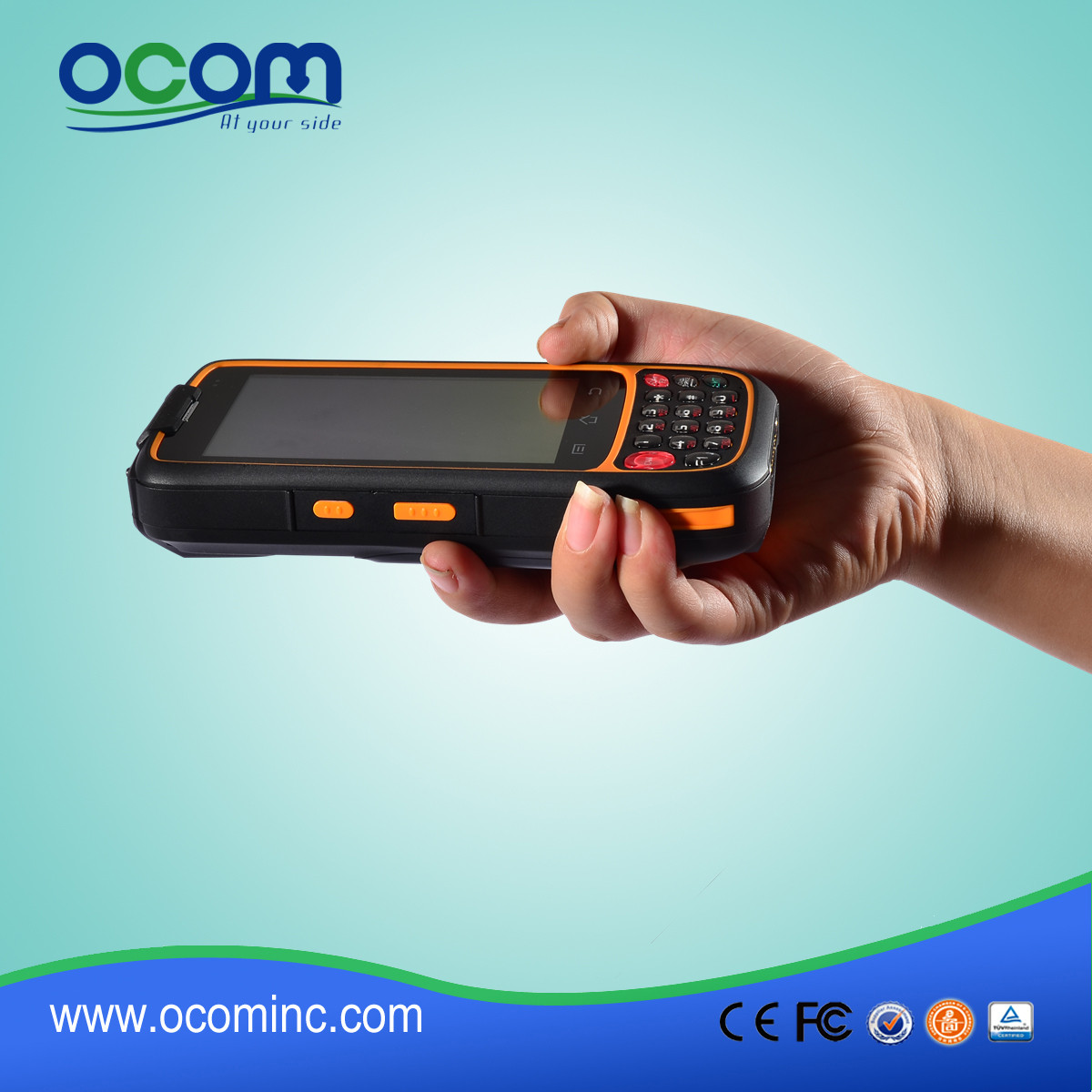 OCBS-D7000 --- Chiny gorące sprzedaży duży ekran PDA przemysłowego systemu Android