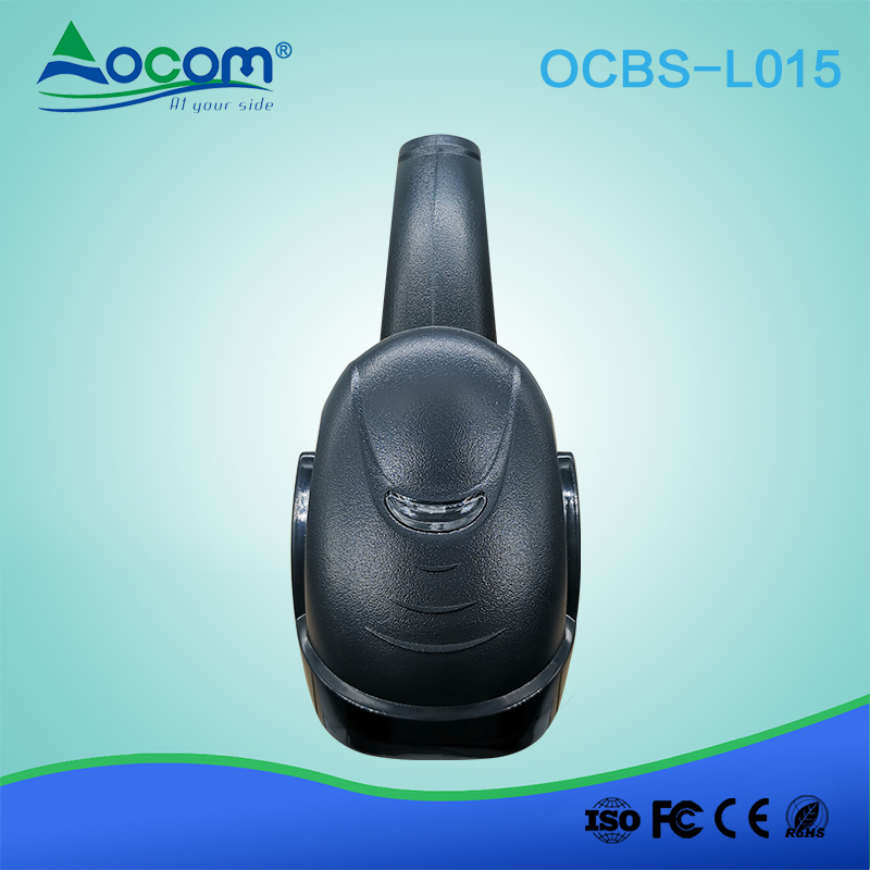 OCBS -L015 Tani ręczny czytnik kodów kreskowych 1D laserowy skaner kodów kreskowych USB