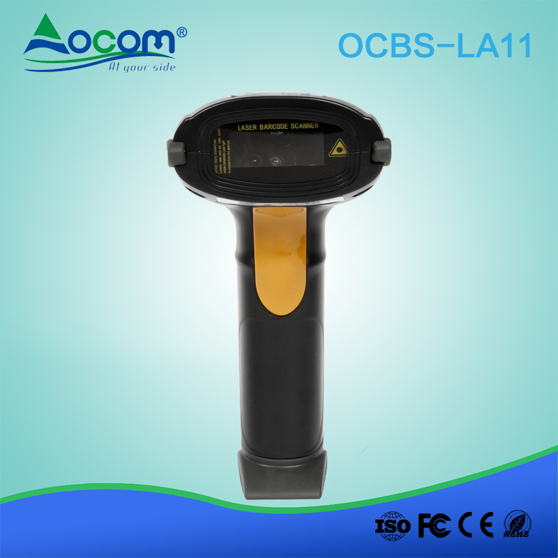 OCBS-LA11自动感应有线USB手持式条形码扫描仪带支架