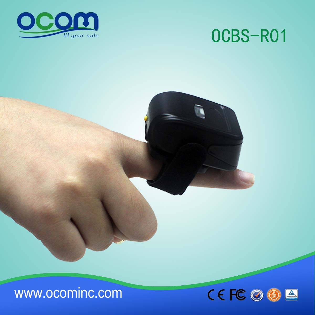 OCBS-R01 bolsillo 1d bluetooth inalámbrico lector de código de barras