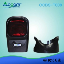 Chine OCBS -T008 Lecteur de codes-barres QR omnidirectionnel de bureau pour système POS fabricant