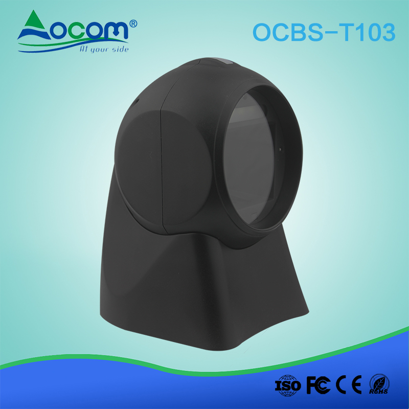 OCBS-T103 Barato laser omni direcional scanner de código de barras supermercado