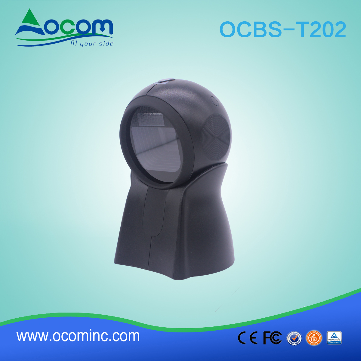 OCBS-T202: China goedkope supermarkt 2d barcode scanner machine