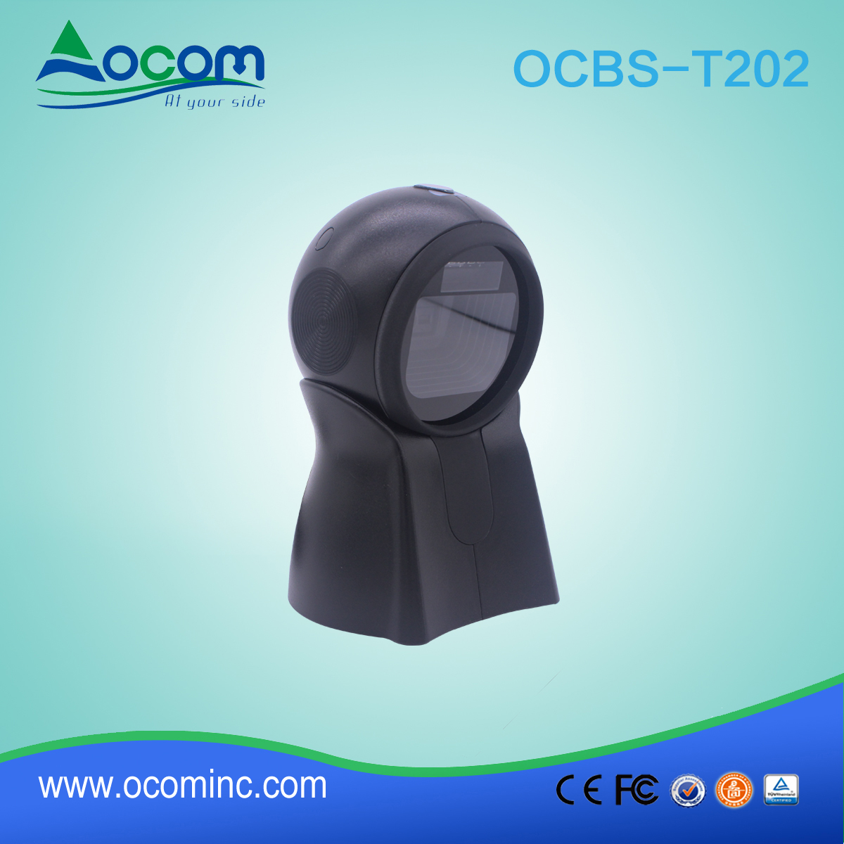 OCBS-T202---Chinese factory low price QR flatbed scanner