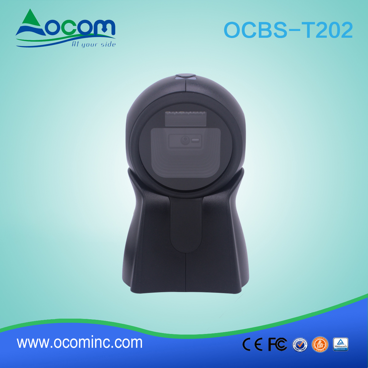 OCBS-T202 Изображение 2D QR-код Всенаправленный сканер штрих-кодов