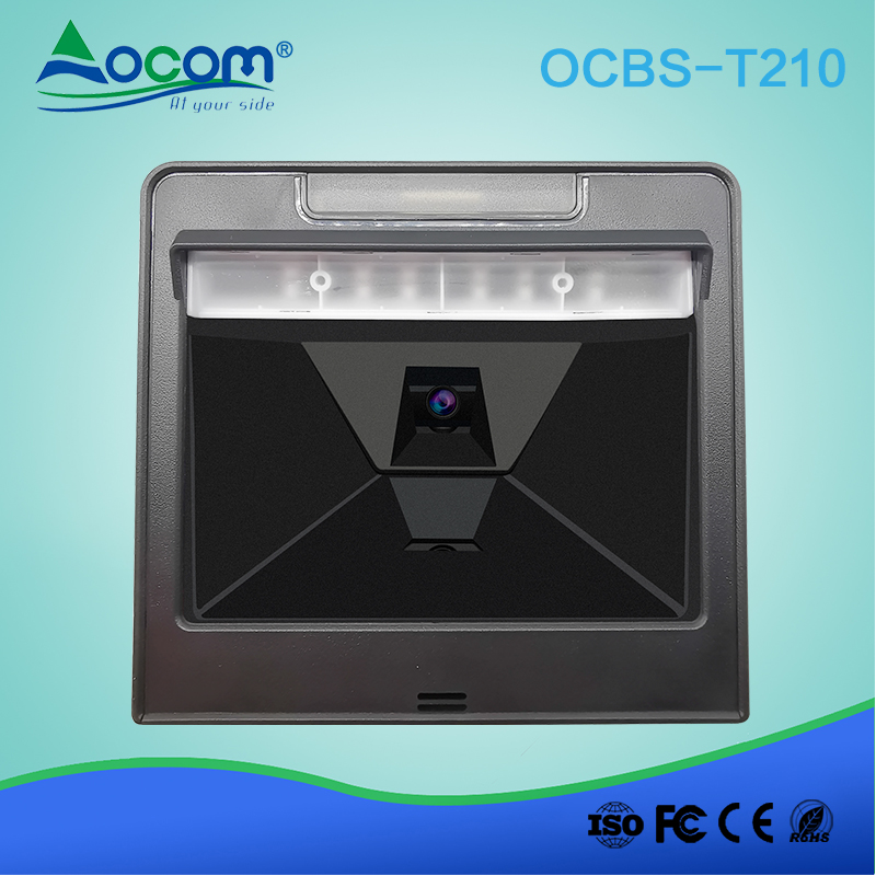 OCBS -T210 Caixa registradora de supermercado Handfree Scanner de código de barras 2D 1D
