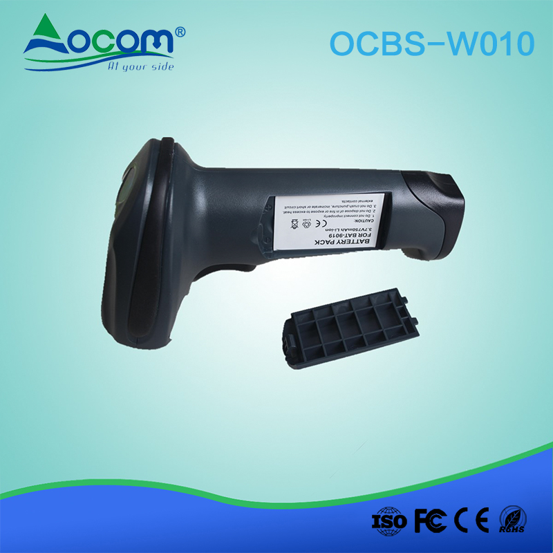 OCBS-W010 Handheld wired USB laser barcode reader 2.4g bluetooth wireless barcode scanner