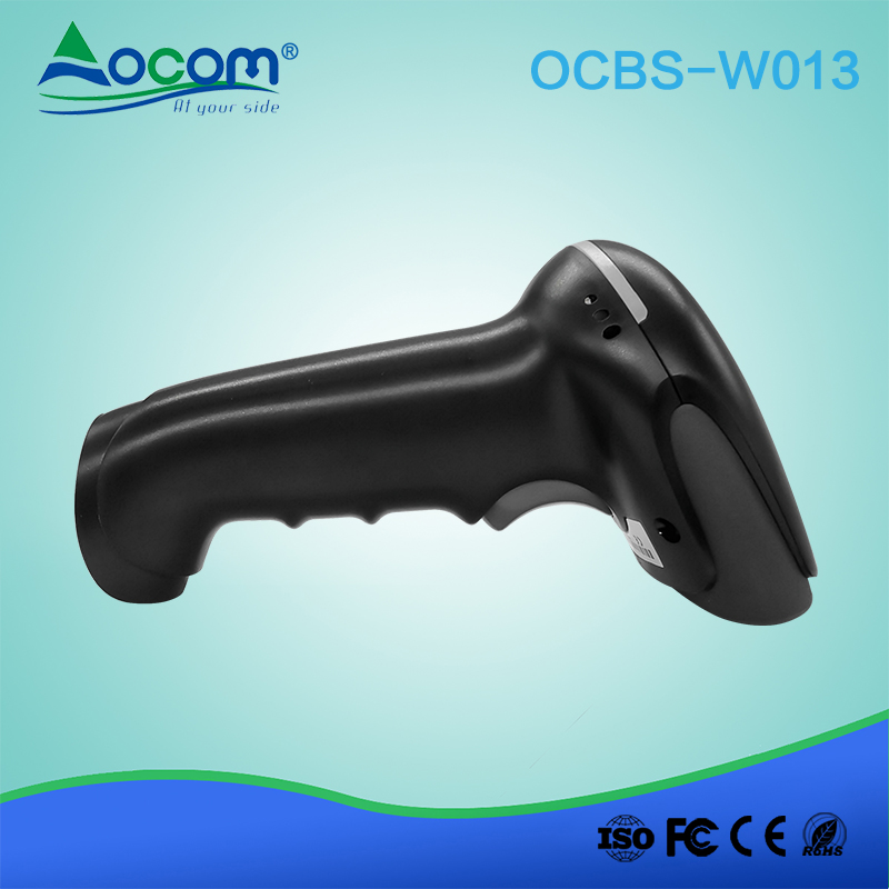OCBS-W013 Cheap 200mm/s handheld 1D laser wireless barcode scanner with receiver