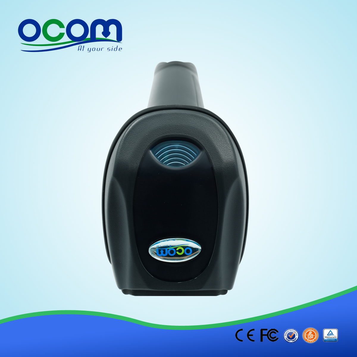 OCBS-W232 Escáner de código de barras de código Qr inalámbrico Bluetooth de alta velocidad