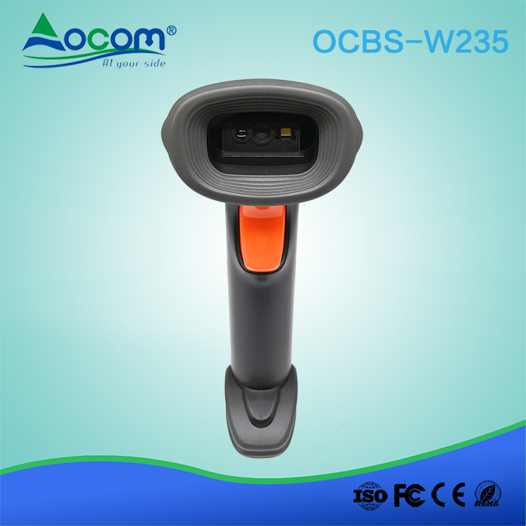 OCBS-W235 Auto sensing 2d qr code 2.4g bluetooth wireless barcode scanner