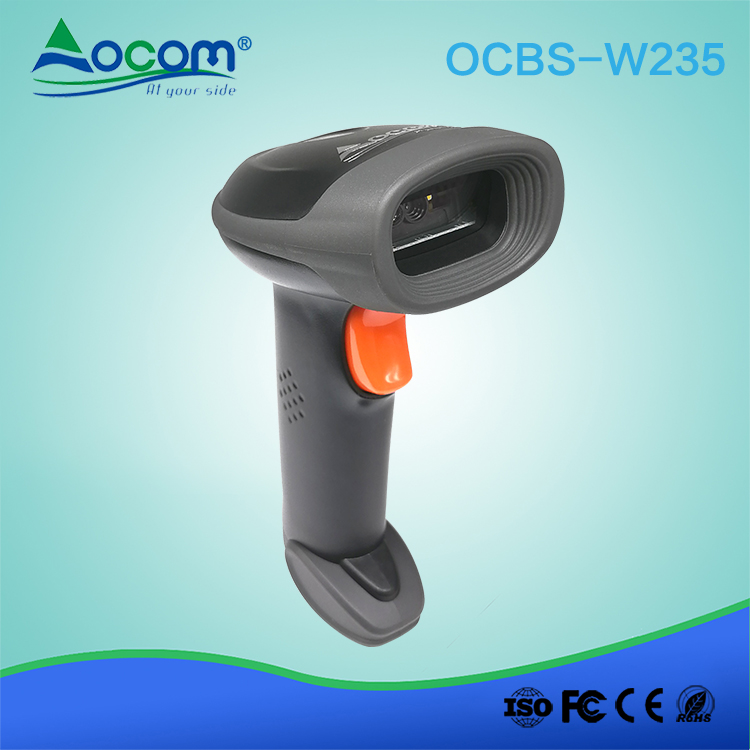 OCBS-W235 Auto sensing 2d qr code 2.4g bluetooth wireless barcode scanner