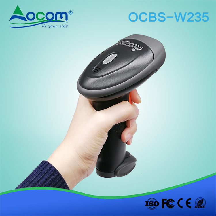 OCBS-W235 Handheld 2.4g usb mini wireless bluetooth barcode scanner 2d