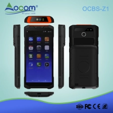 Cina OCBS -Z1 touch screen 5,99 pollici industriale logistica Android robusto palmare PDA Barcode Scanner produttore