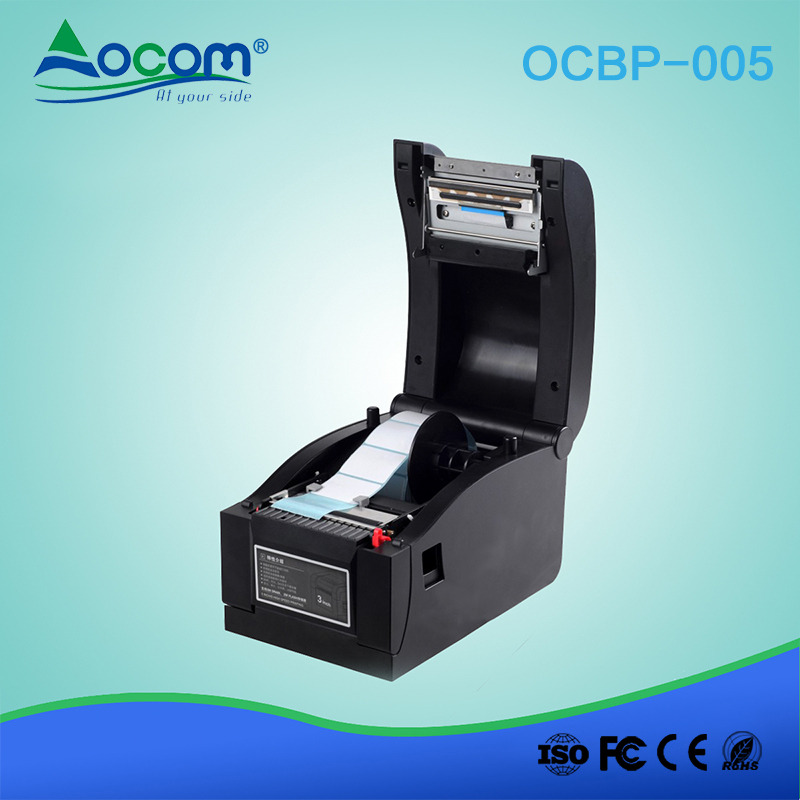 OCCP-005 3inch 80mm Airway bill الباركود رمز الاستجابة السريعة آلة الطباعة