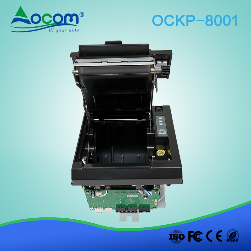 Module d'imprimante de reçu thermique kiosque OCKP-8001 80mm auto-Cut Cutter