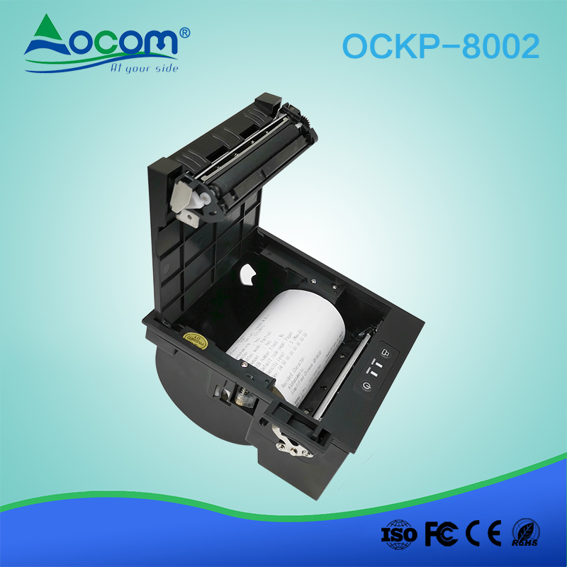 OCKP-8002 Auto Cutter Thermal paper roll Kiosk printer for LCD Monitor