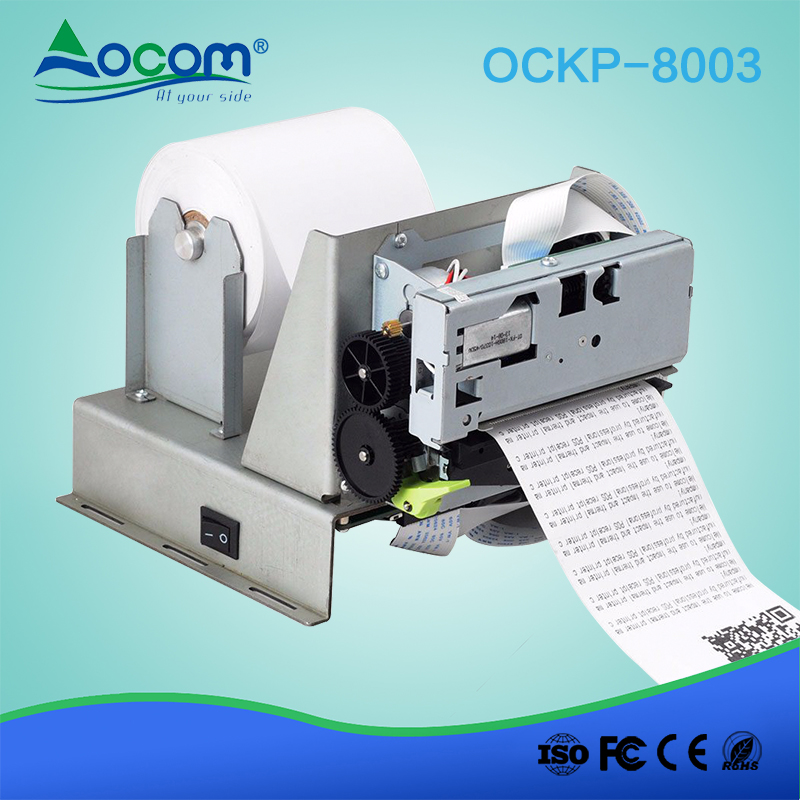 OCKP-8003 3 ιντσών Αυτόματοι κόφτης Bill Ticket Kiosk Θερμικός εκτυπωτής παραλαβής