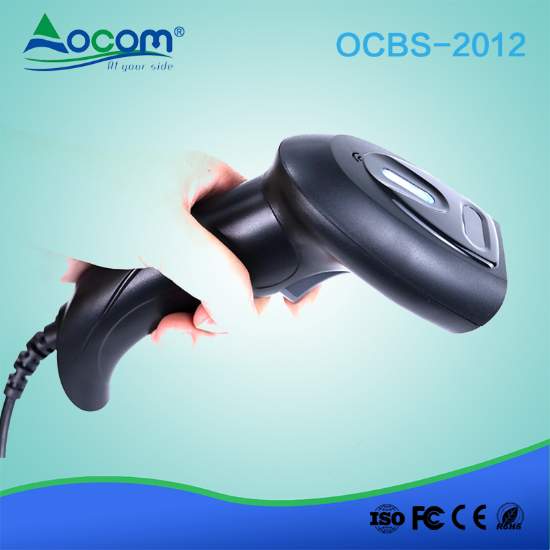OCOM OCPP -2012 scanner de code à barres 2D tenu dans la main de supermarché USB Android