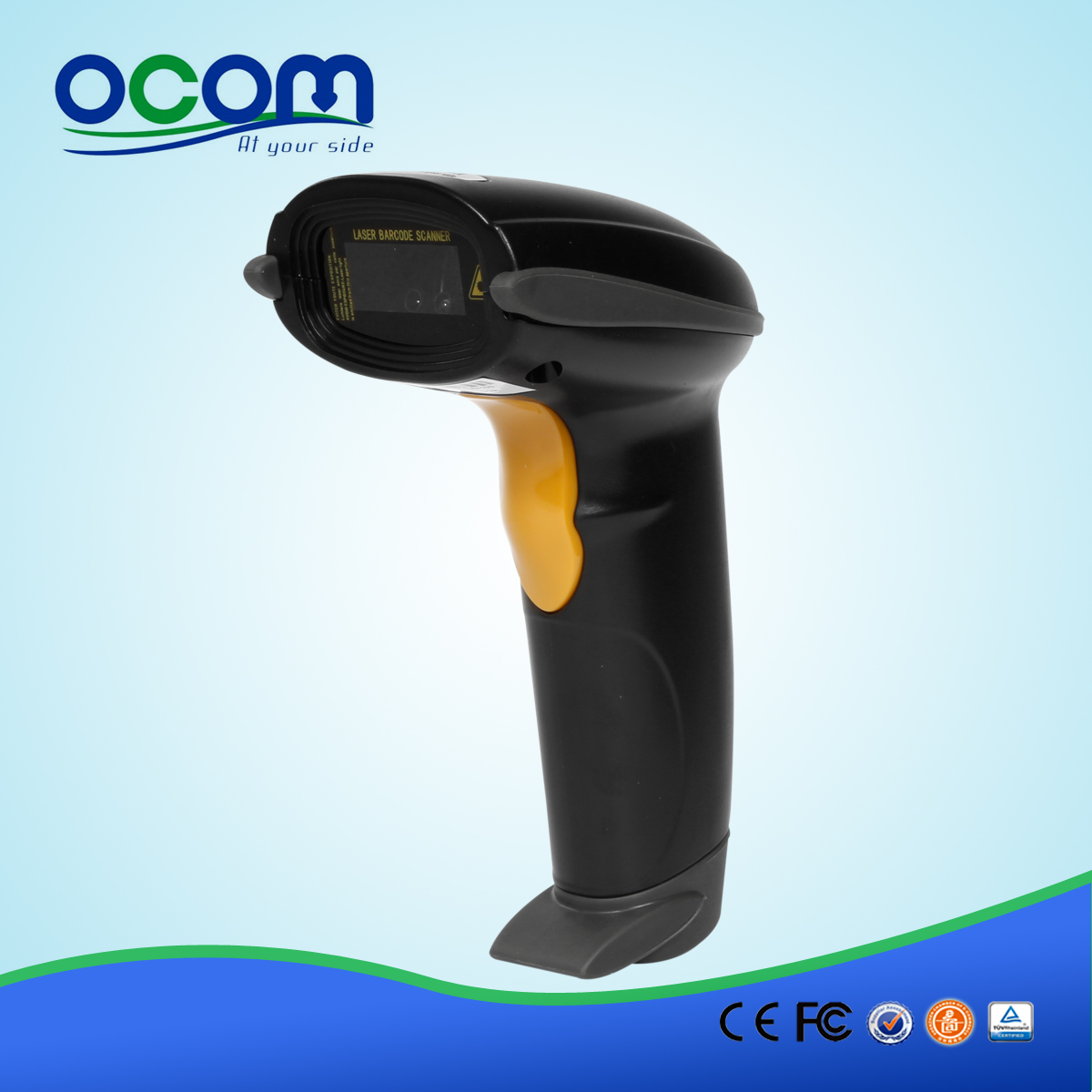 1D automatic waybill barcode scanner with stand