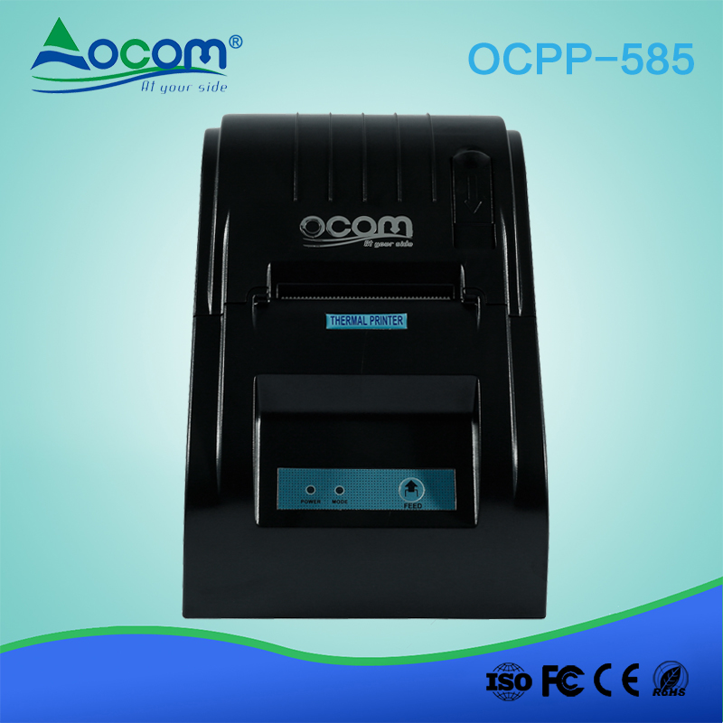 OCPP -585 58mm الروبوت بلوتوث استلام الطابعة الحرارية مع دليل القاطع