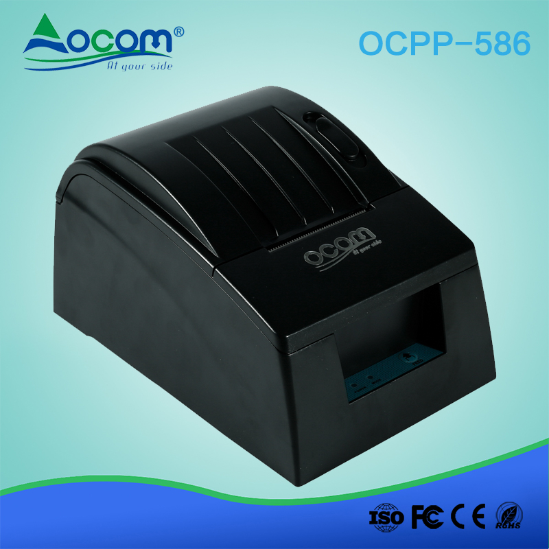 OCPP-586 Bill Machine Desktop Thermal Receipt Printer with Cutter