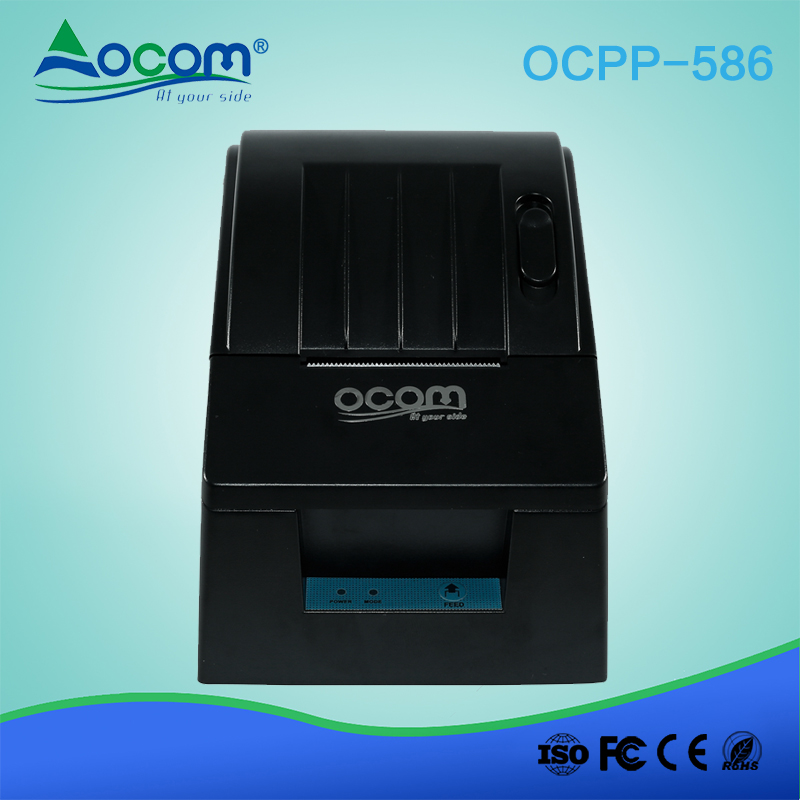 OCPP -586 POS 58打印机热敏驱动程序下载直接热敏打印机自动切割机