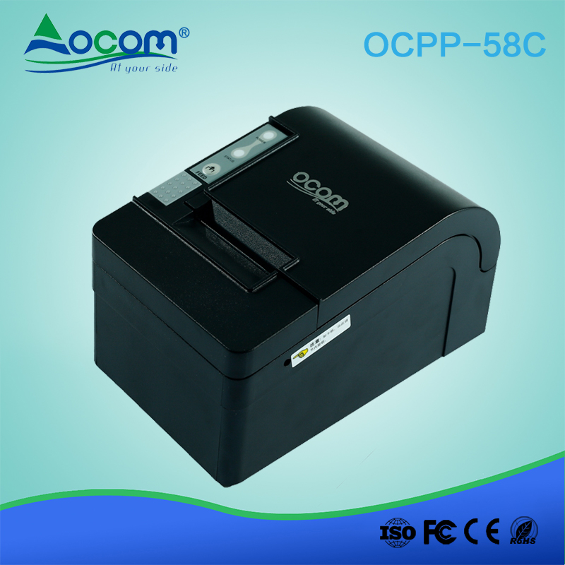 OCPP-58C Auto Cutter 58mm Bluetooth Thermal Receipt Printer Machine POS Printer