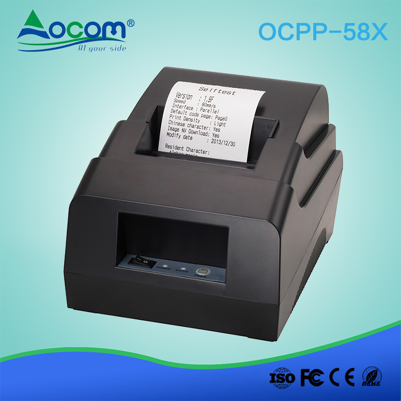 OCPP -58X Stampante fotografica termica diretta modello 58MM Bill Print Stampante termica diretta POS