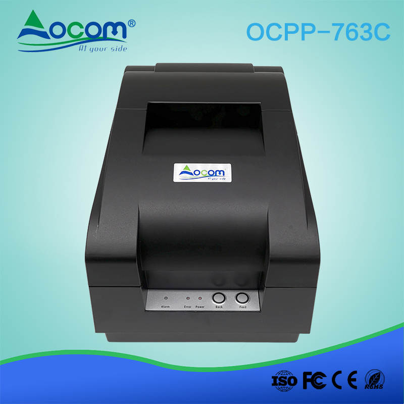 OCPP -763C 76 mm drukarka pokwitowań z matrycą punktową i automatycznym obcinaniem