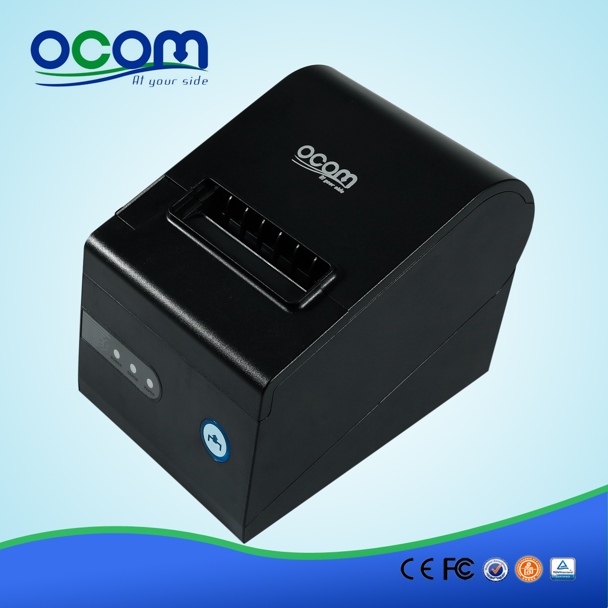 OCPP-804 سطح المكتب الحرارية استلام الطابعة مع USB المنفذ المتوازي المسلسل