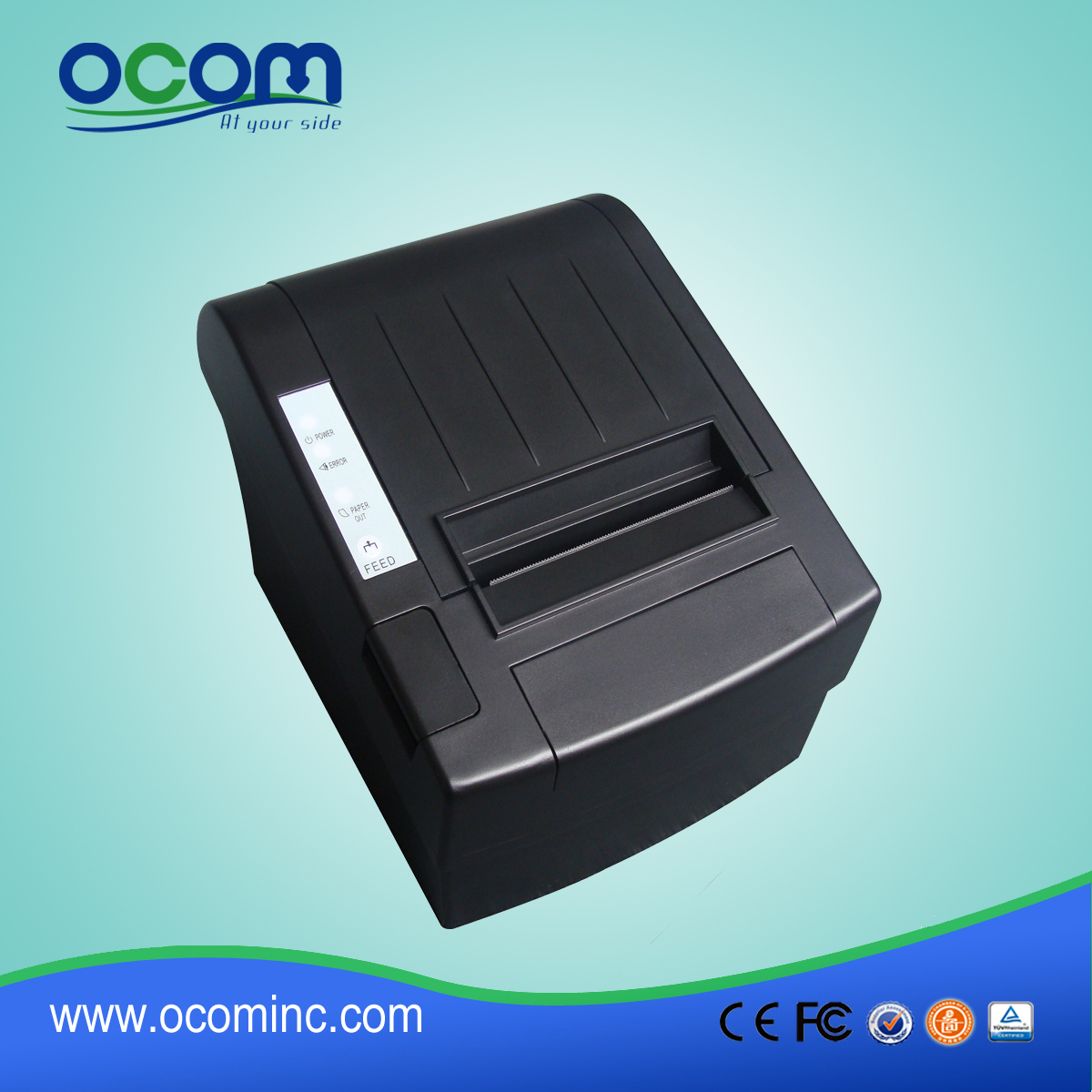 OCPP-806-URL: 300毫米每秒打印速度3接口80毫米热敏小票打印机