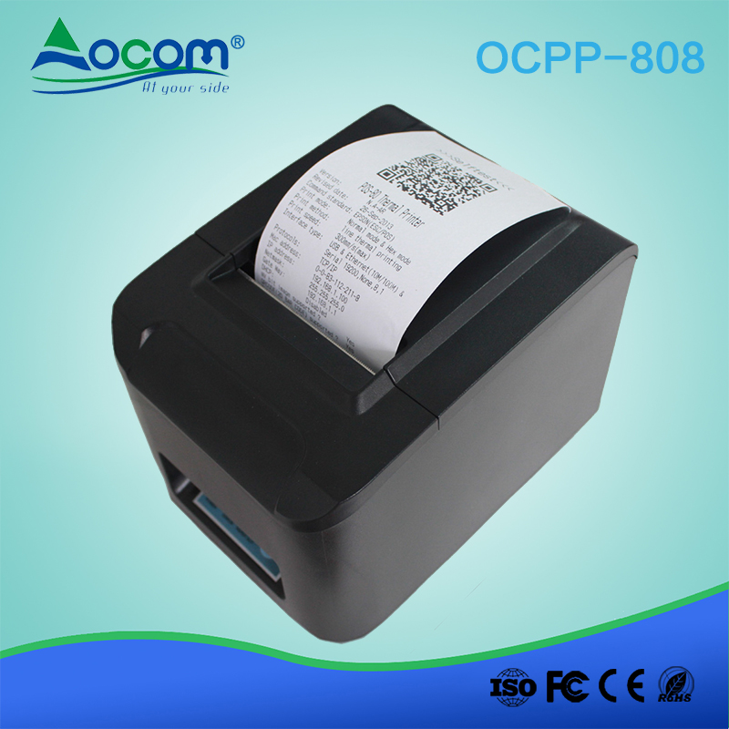 OCPP -808 Stampante termica POS termica con taglierina automatica ad alta velocità da 80 mm