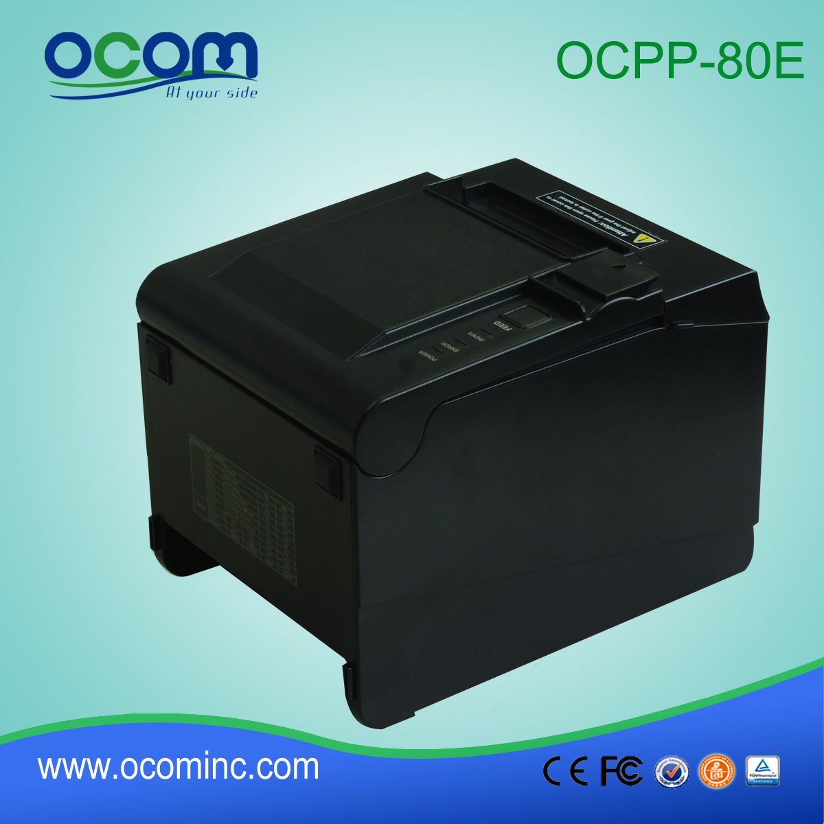 OCPP-80E ---- حققتها الصين 80MM POS استلام الطابعة