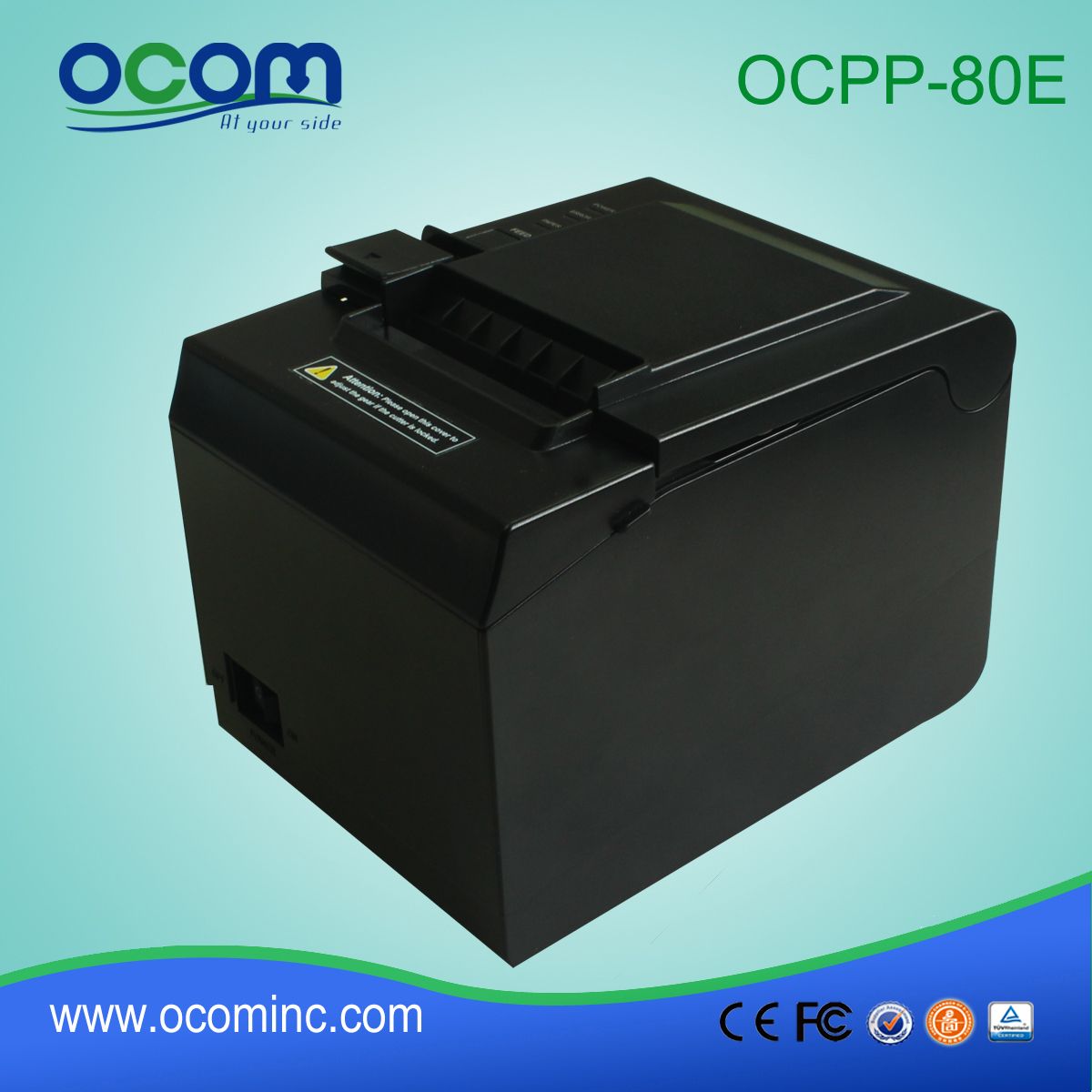 OCPP-80E-P Высокоскоростной 80-мм тепловизионный принтер POS с автоматической резкой для ресторана