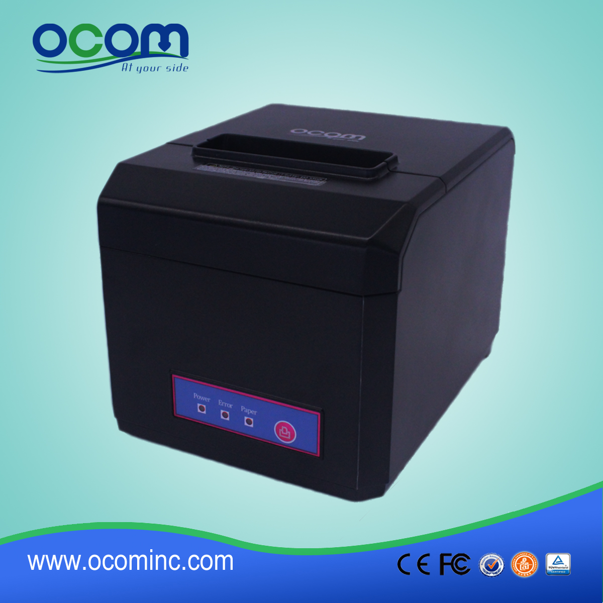 OCPP-80F80毫米蓝牙WiFi热敏打印机自动切纸