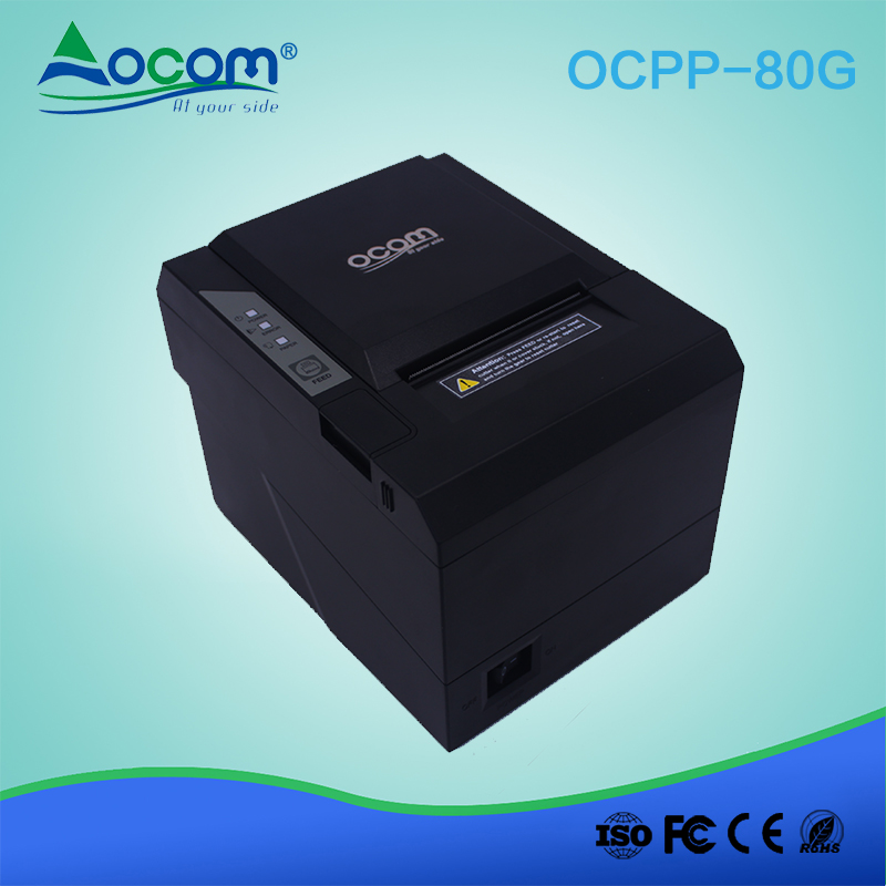 OCPP-80G China Fabrik 1D / QR Code 80mm POS Thermodrucker Maschine