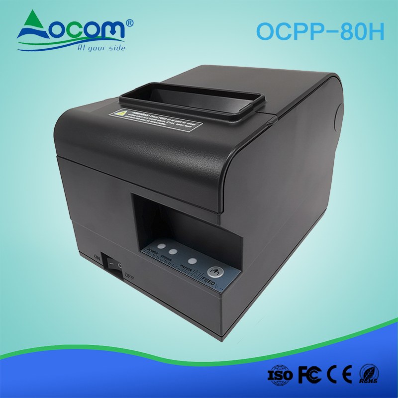 OCPP -80H 300mm / s Printsnelheid 80 MM Bluetooth Pos Driver thermische bonprinter