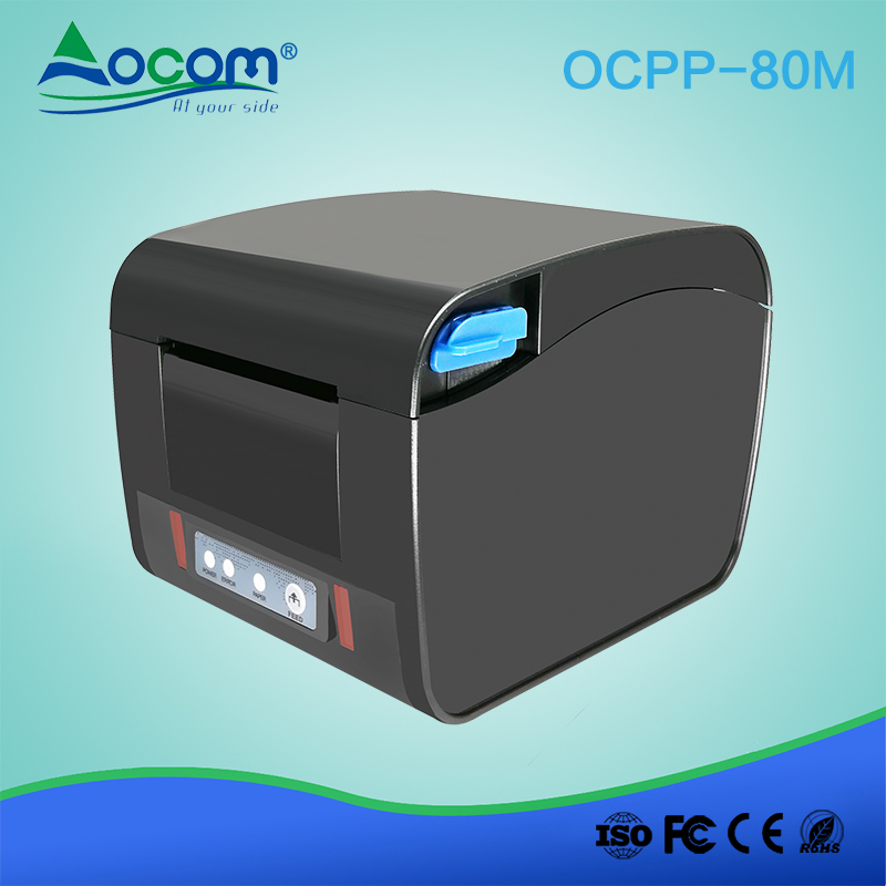 El papel de alimentación frontal OCPP -80M gana la impresora térmica de recibo de recibo de Ethernet Ethernet de 3 pulgadas