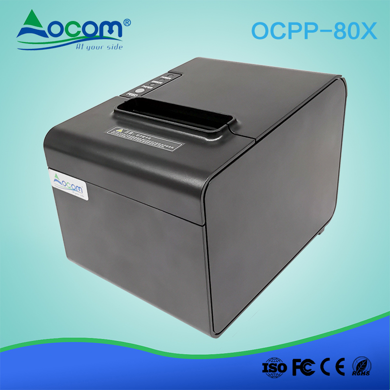OCPP -80X Recibo de impressora térmica serial 80 milímetros barato auto cortador