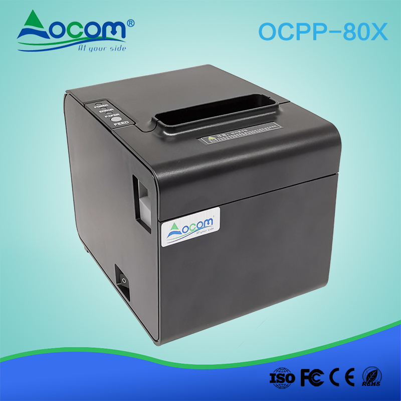 OCPP-80X 250毫米/秒餐馆收银热敏票据打印机价格