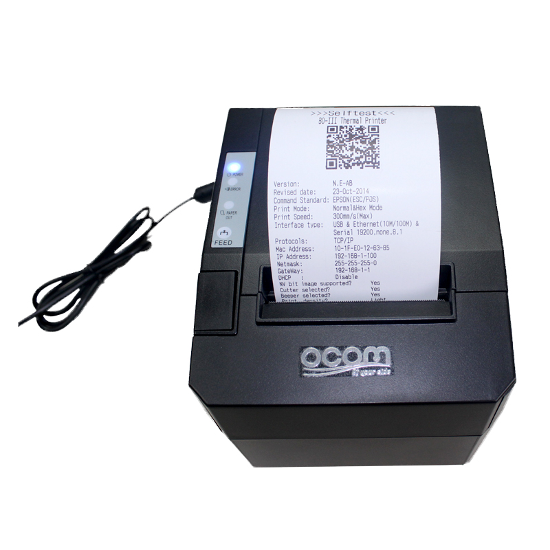 OCPP -88A Voordelige 80 mm thermische printer POS-printer met autosnijder