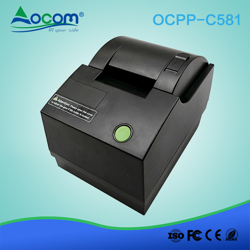 OCPP-C581 Automatyczny kuter drukowania zamówienia restauracji 58mm wifi drukarka pokwitowań termicznych pos